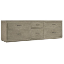 Linville Falls 96" Credenza with File and Two Lateral Files