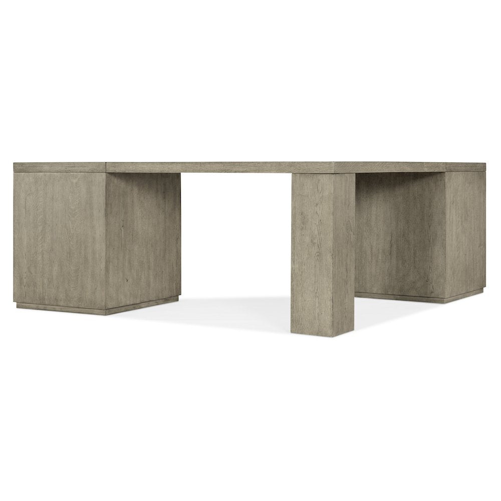 Linville Falls Corner Desk with Two Files