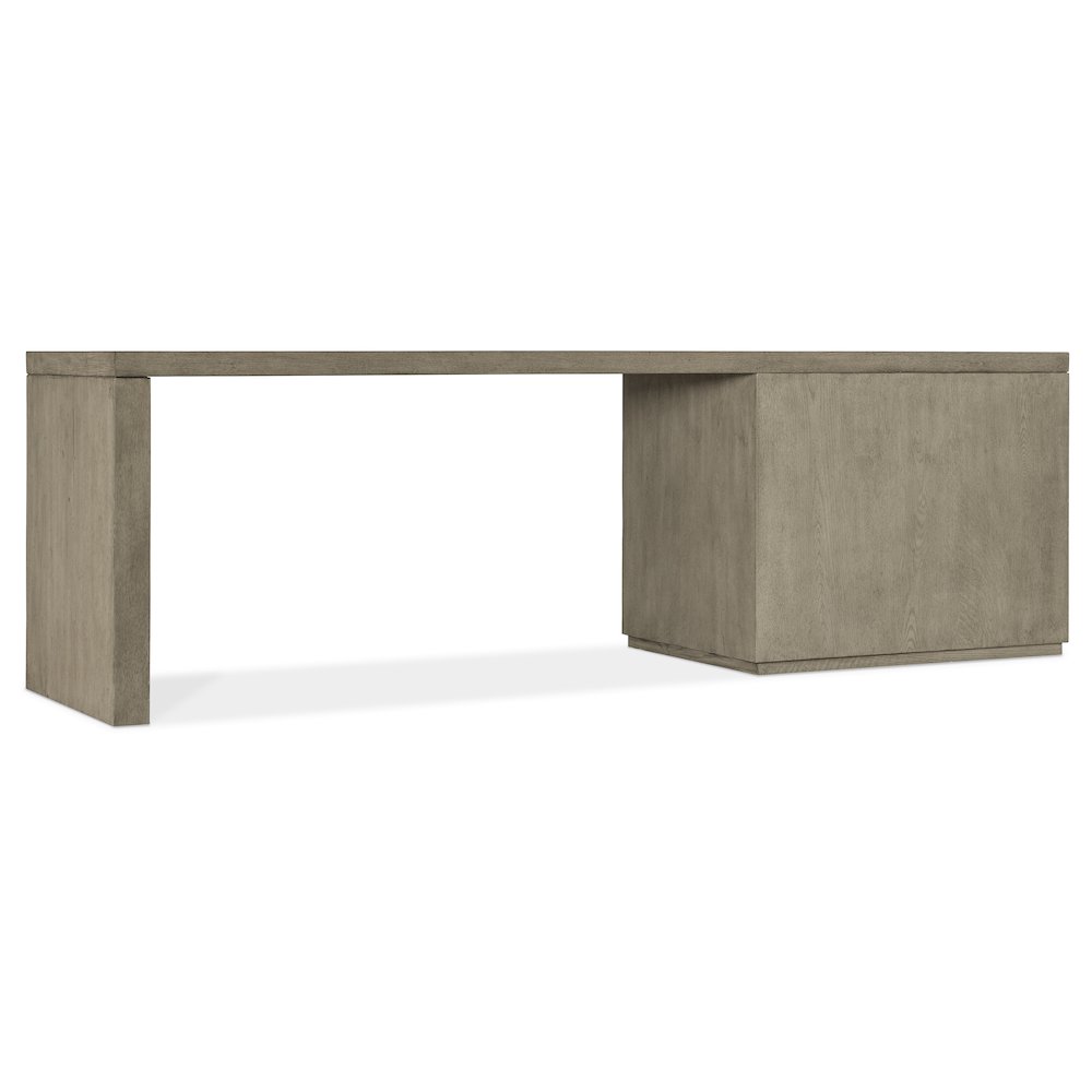 Linville Falls 96" Desk with Open Desk Cabinet