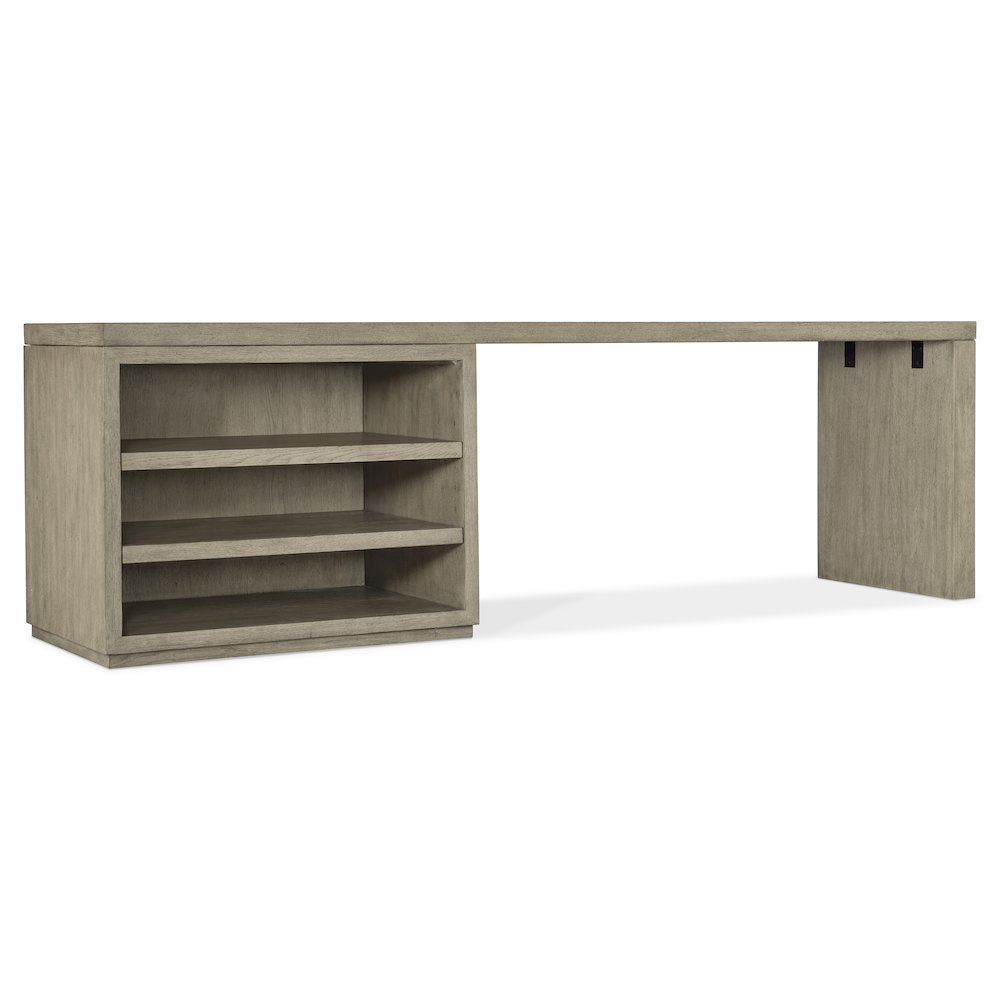 Linville Falls 96" Desk with Open Desk Cabinet
