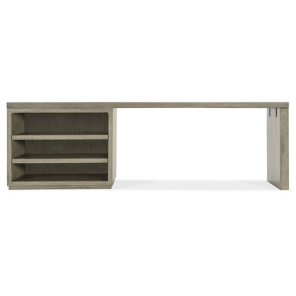 Linville Falls 96" Desk with Open Desk Cabinet