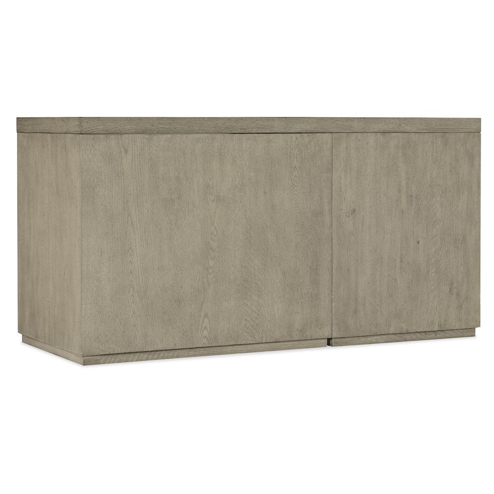 Linville Falls 60" Credenza with File and Open Desk Cabinet