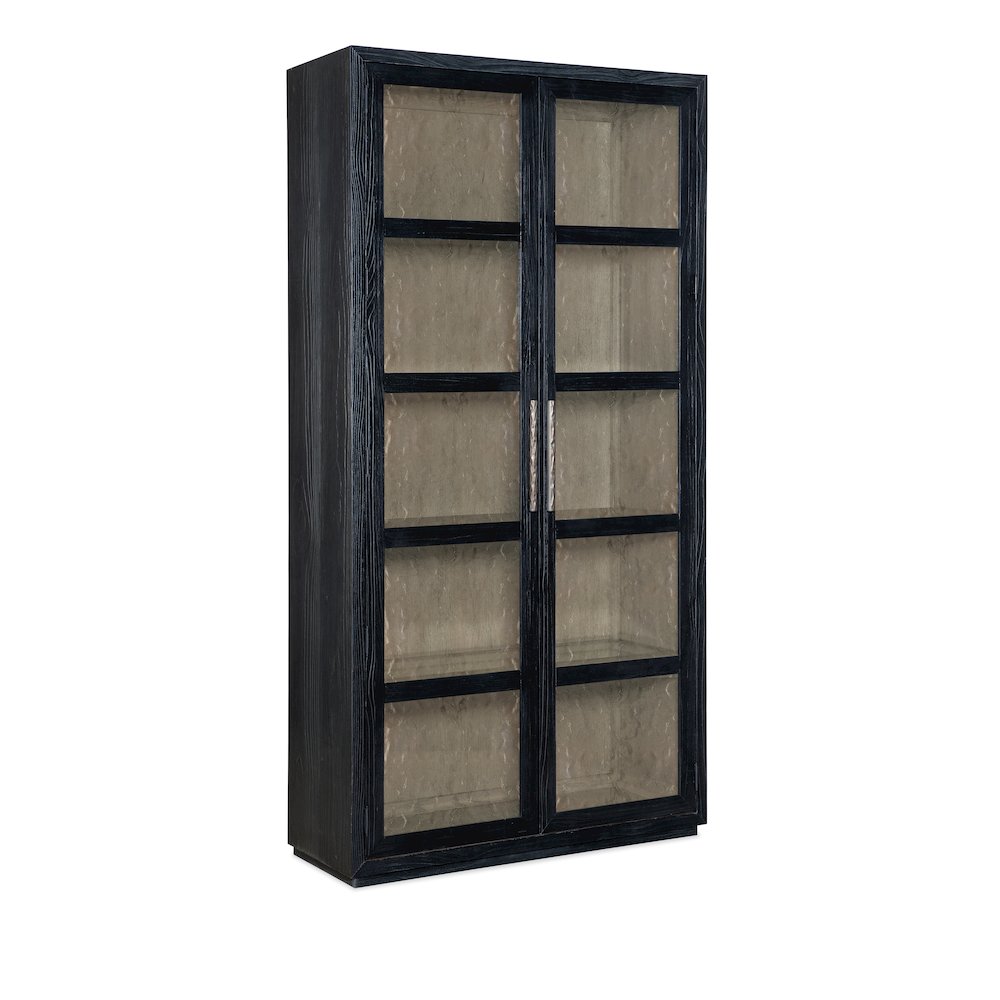 Linville Falls Shou Sugi Ban Curio Cabinet