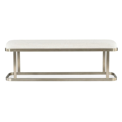 Linville Falls River Branch Upholstered Bench