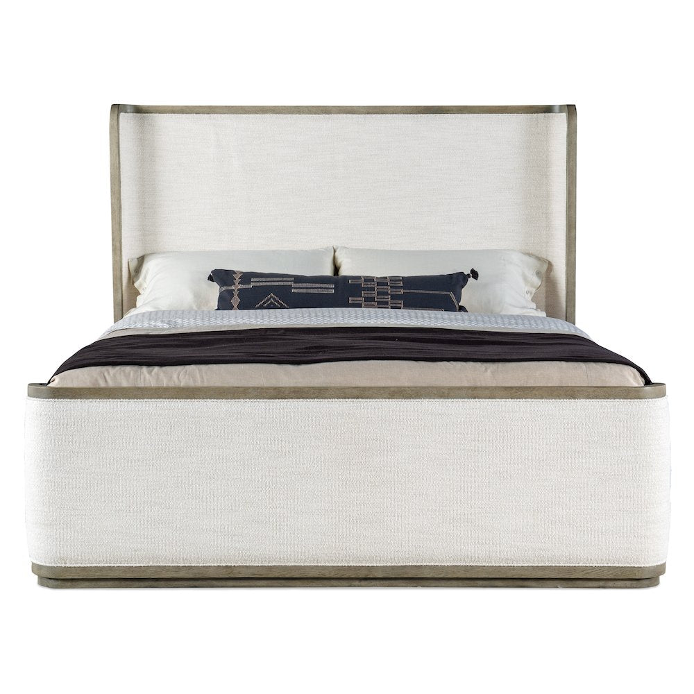 Linville Falls Boones Cal King Upholstered Shelter Bed