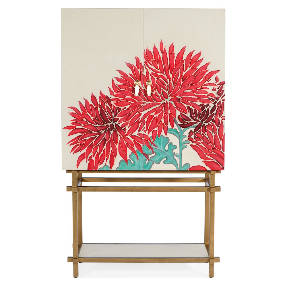 Melange Patrisha Bar Cabinet