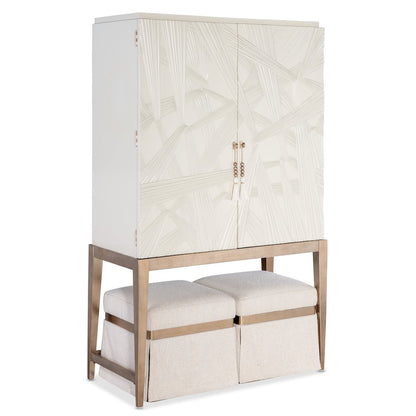 Melange Dream Weaver Pouf