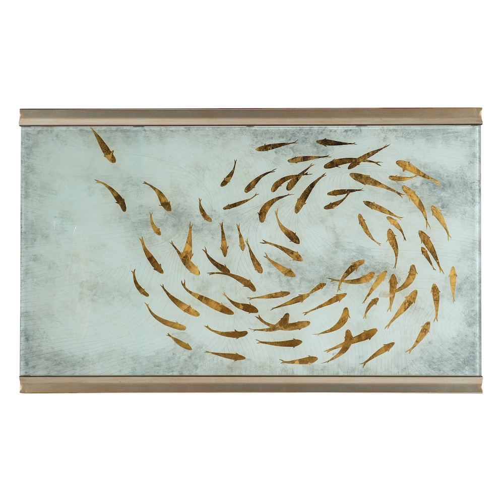 Melange Koi Rectangle Cocktail Table