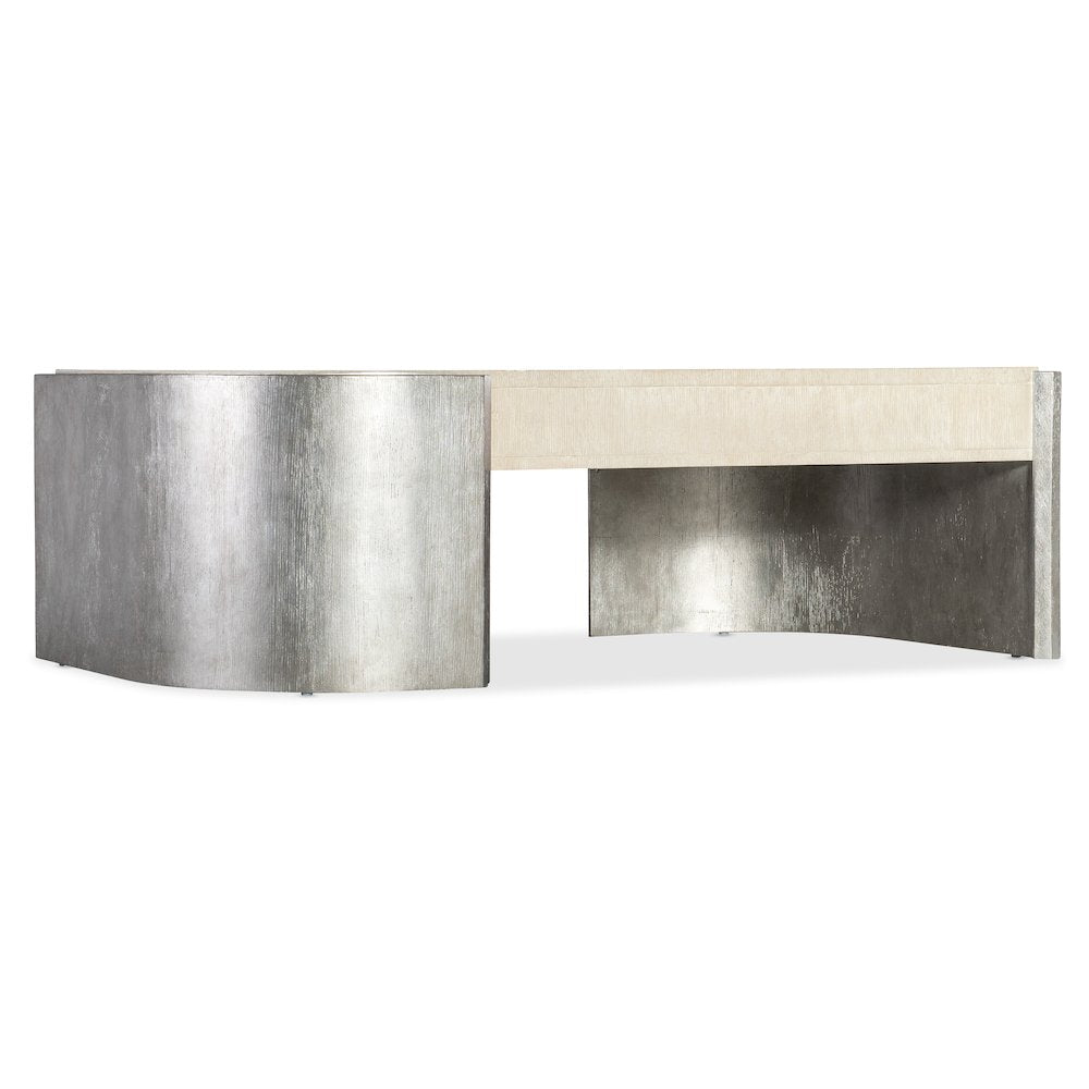 Melange Silverfrost Cocktail Table