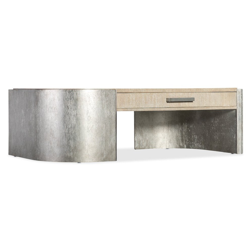 Melange Silverfrost Cocktail Table