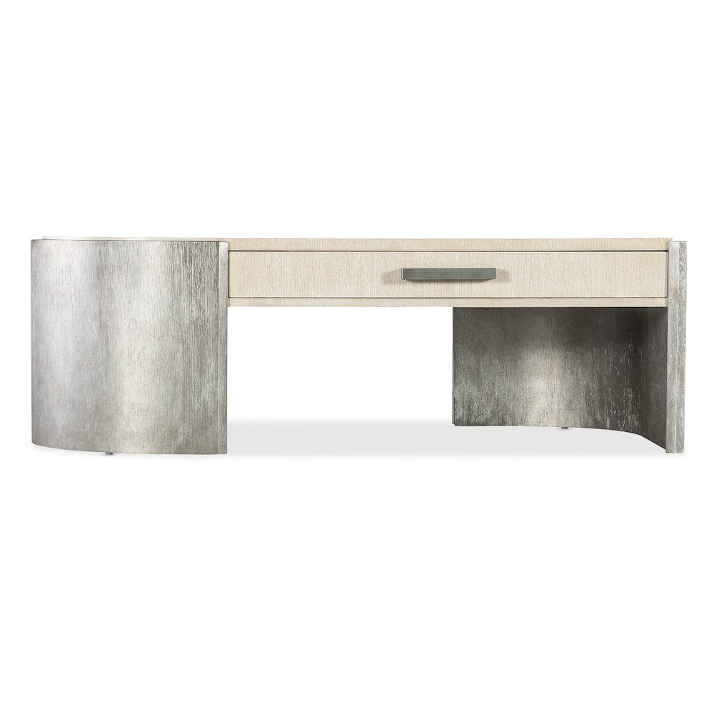 Melange Silverfrost Cocktail Table
