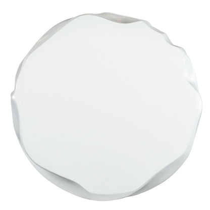 Melange Alabaster End Table