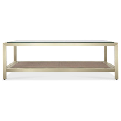 Melange Raising Cane Cocktail Table