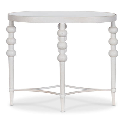 Melange On the Bright Side Oval End Table