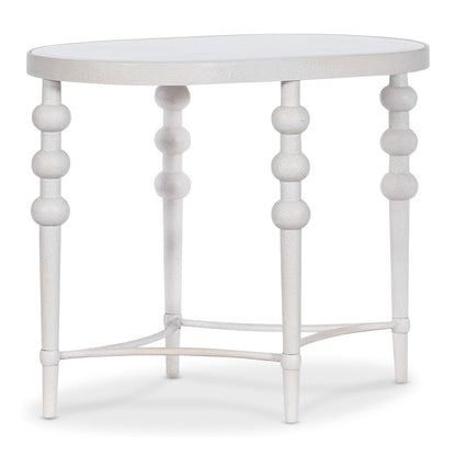 Melange On the Bright Side Oval End Table