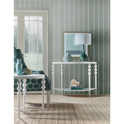 Melange On the Bright Side Oval End Table
