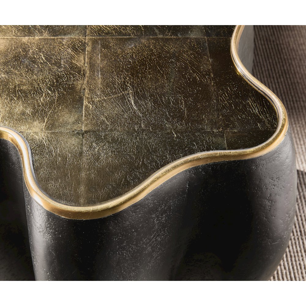 Melange Even and Flow Round End Table