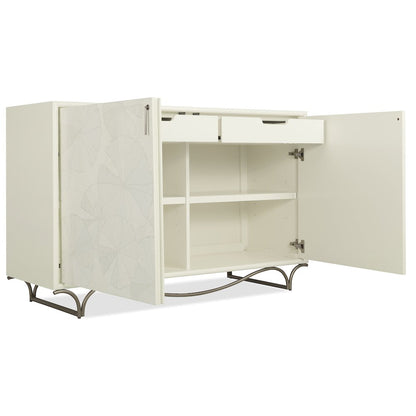 Melange White Lotus Hall Chest
