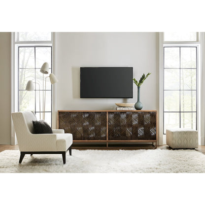 Swirl Door Entertainment Console