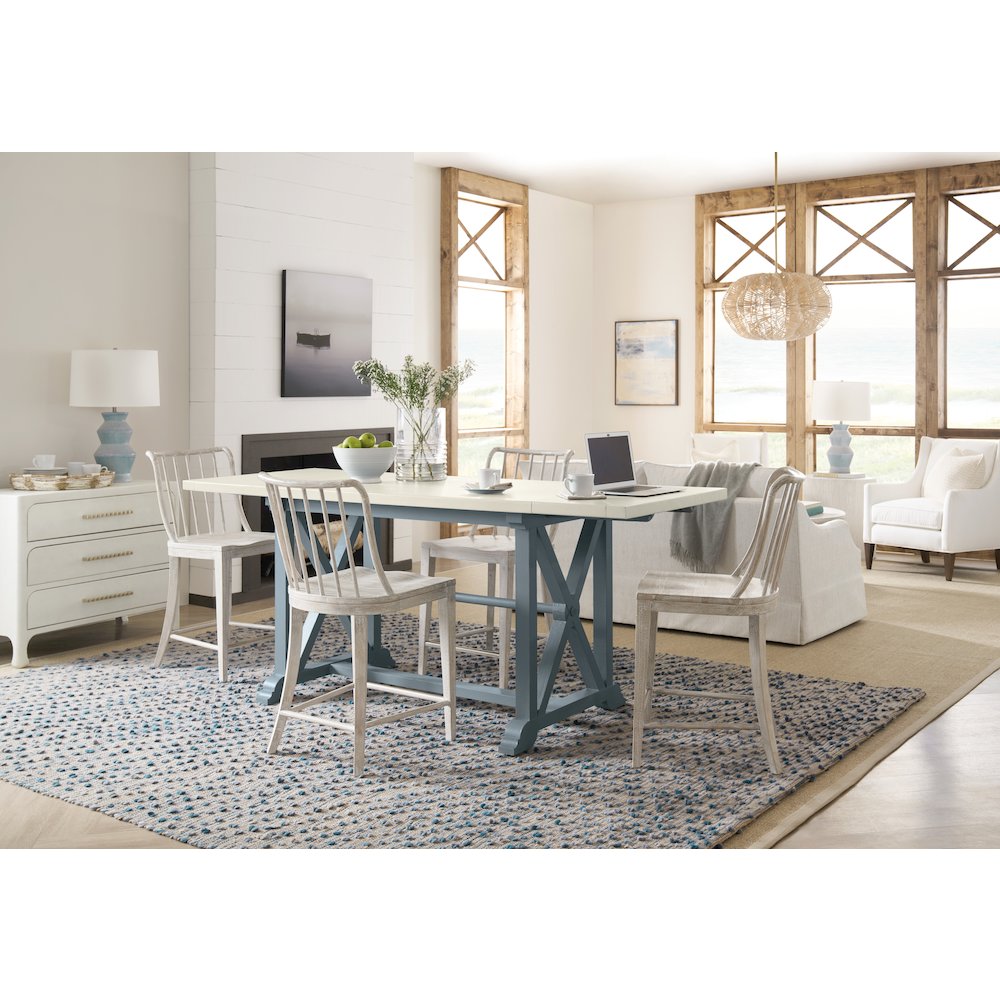 Serenity Piers Friendship Table with 2-12in Leaves
