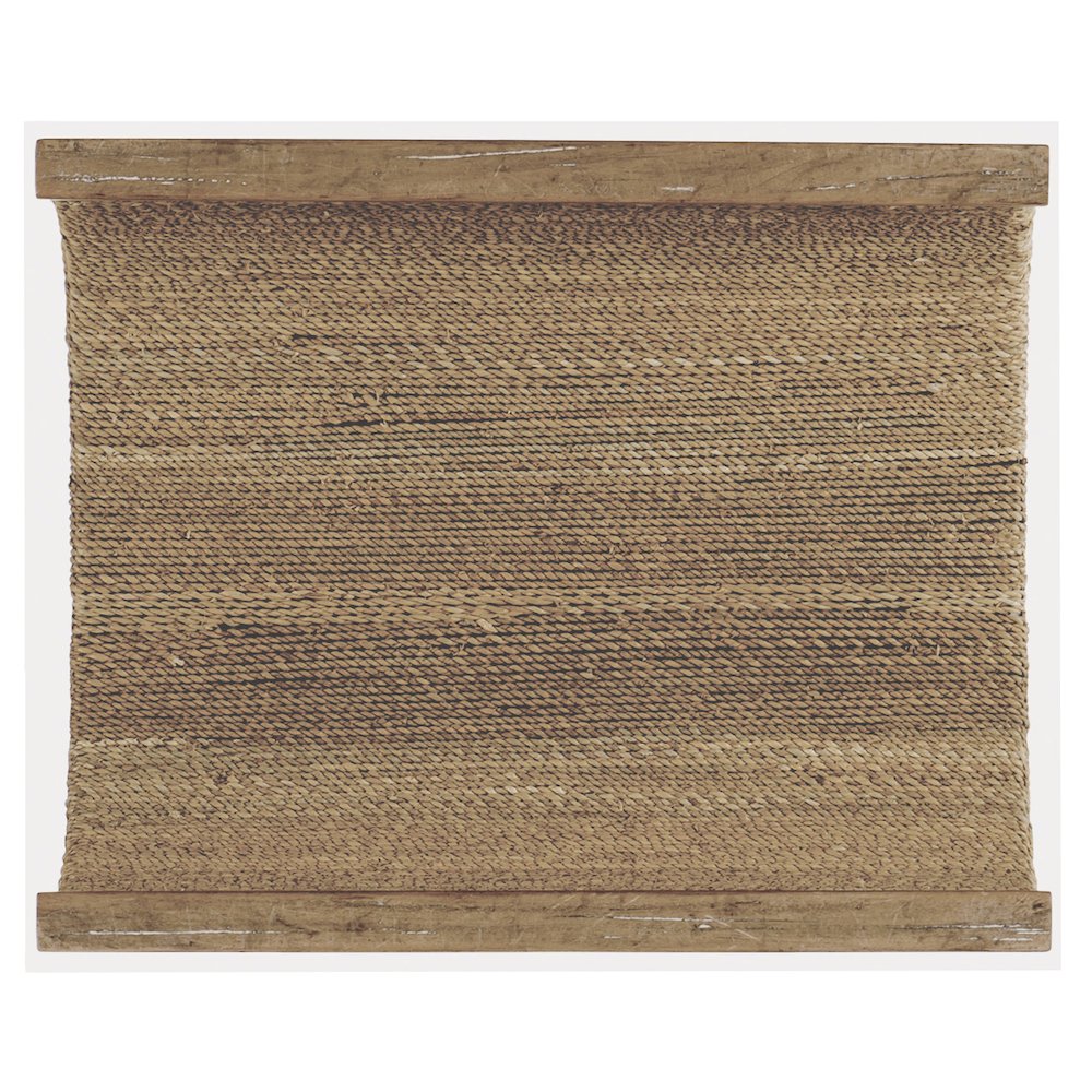 Melange Lenny Woven End Table
