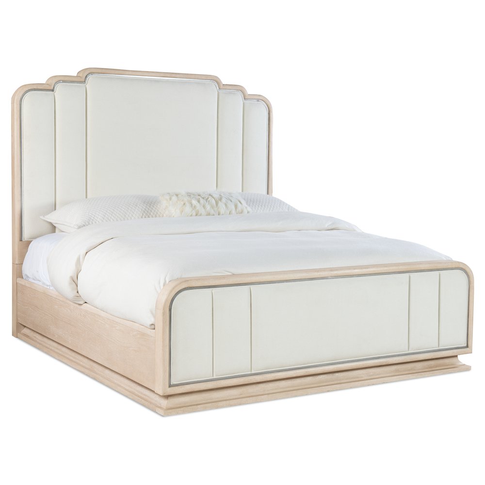 Nouveau Chic King Upholstered Bed