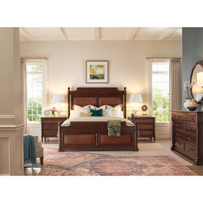 Charleston King Panel Bed