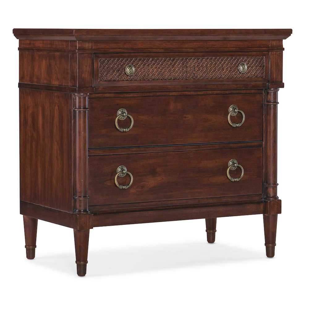 Charleston Three-Drawer Nightstand