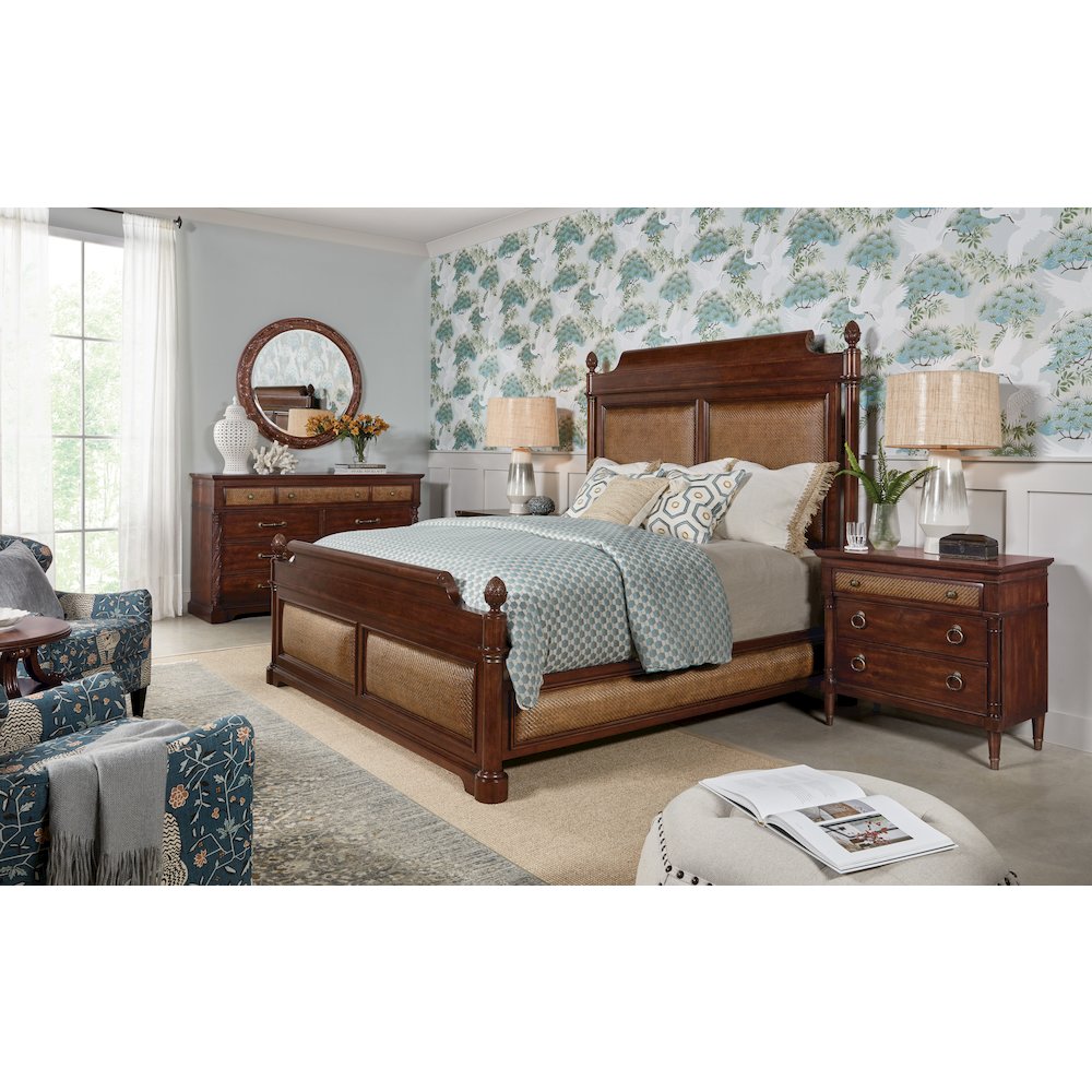 Charleston Three-Drawer Nightstand