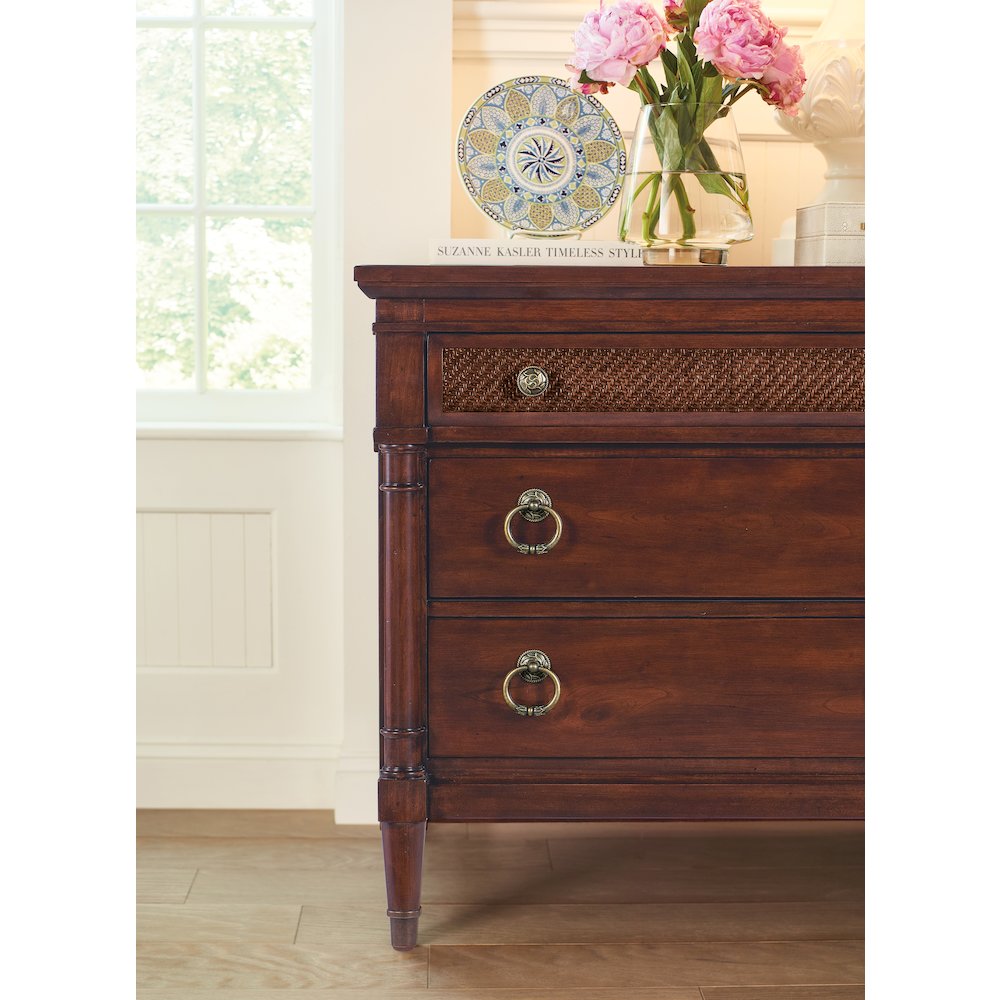 Charleston Three-Drawer Nightstand
