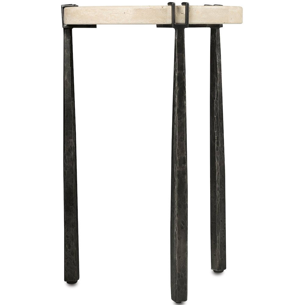 Driftwood Metal Spot Table