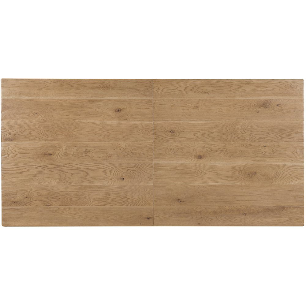 Driftwood Rectangle Dining Table with Two 20-inch Leaves
