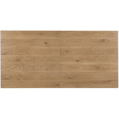 Driftwood Rectangle Dining Table with Two 20-inch Leaves
