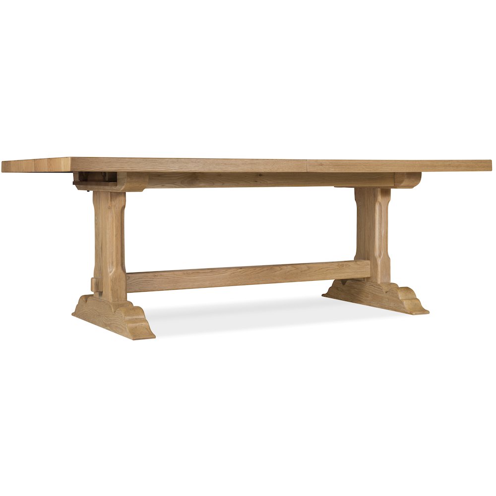 Driftwood Rectangle Dining Table with Two 20-inch Leaves