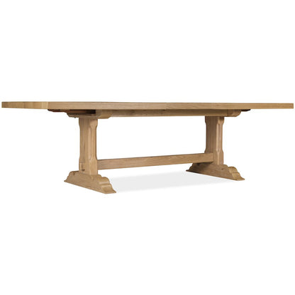 Driftwood Rectangle Dining Table with Two 20-inch Leaves