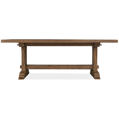 Driftwood Rectangle Dining Table with Two 20-inch Leaves