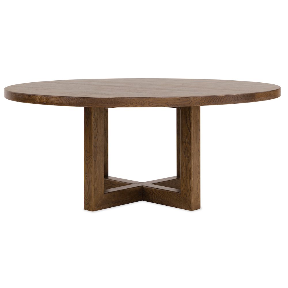 Driftwood 72in Round Dining Table