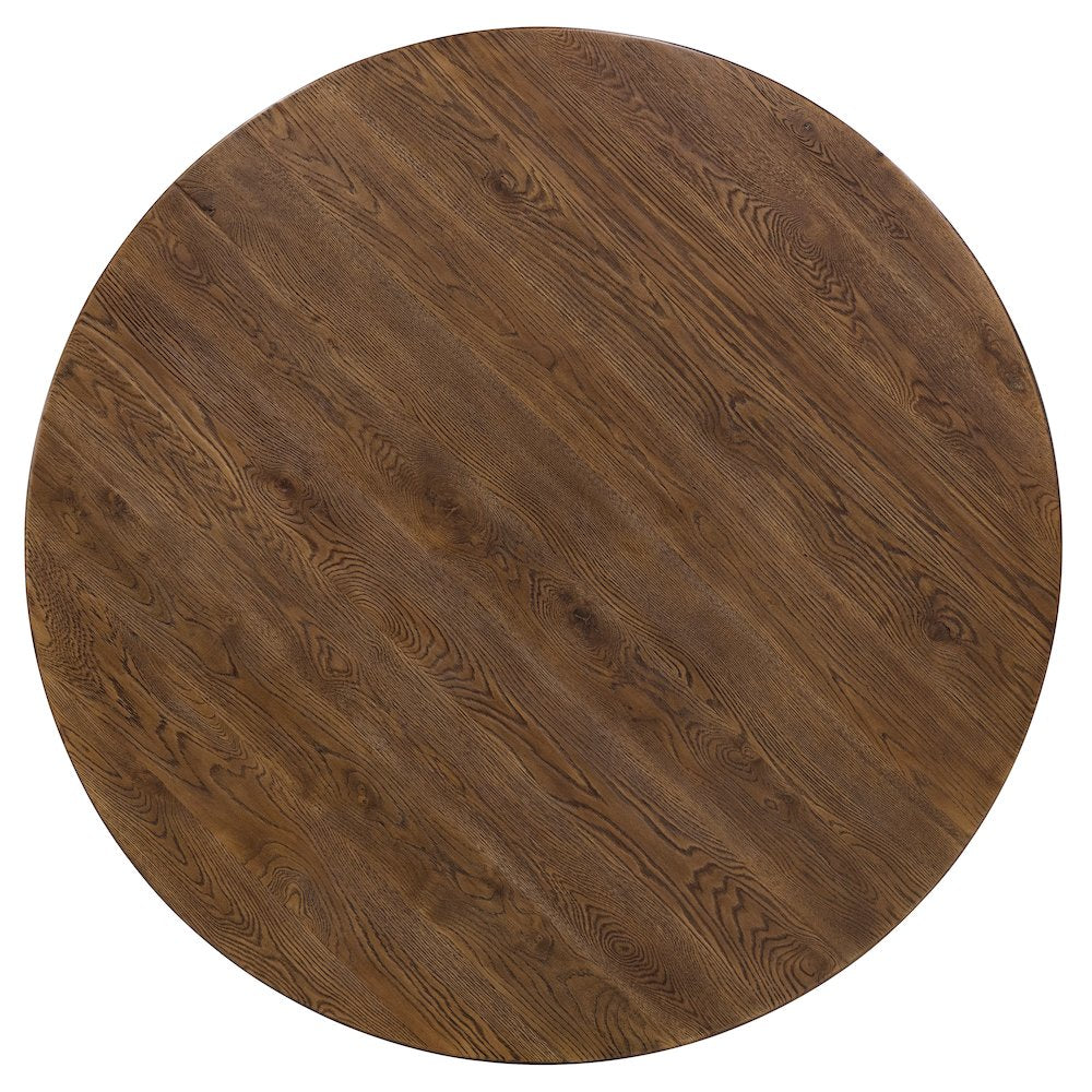 Driftwood 72in Round Dining Table