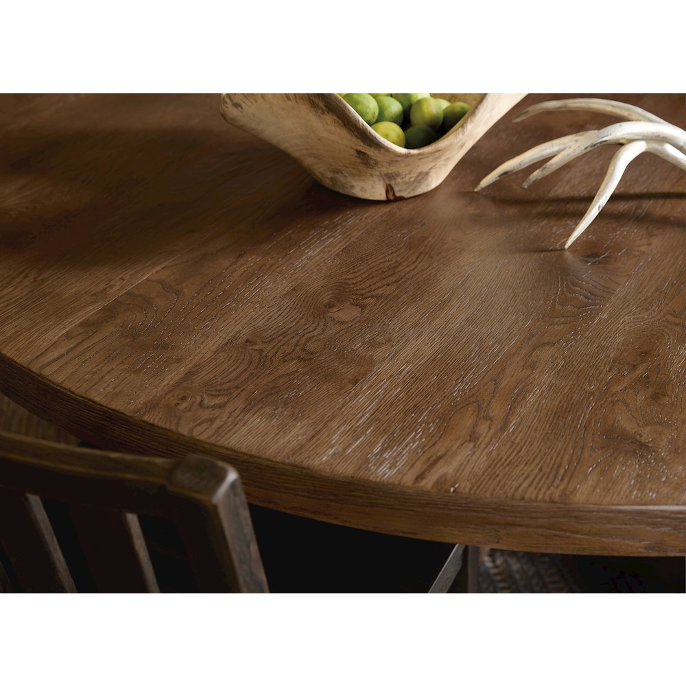 Driftwood 72in Round Dining Table