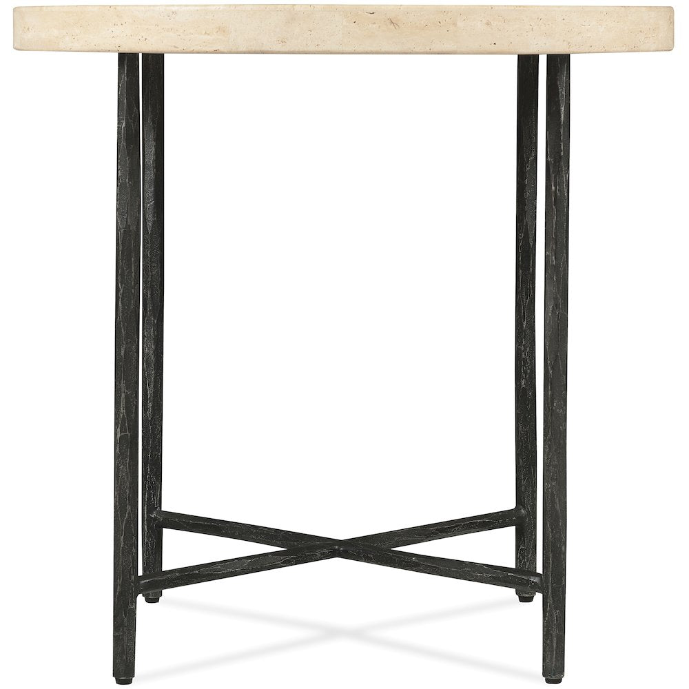 Driftwood Round Side Table