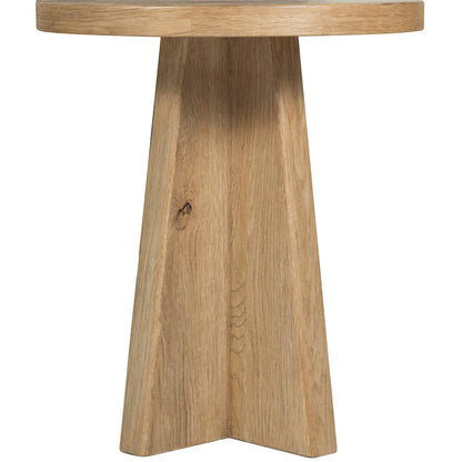 Driftwood Round End Table