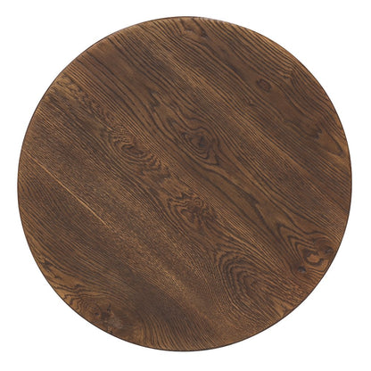 Driftwood Round End Table