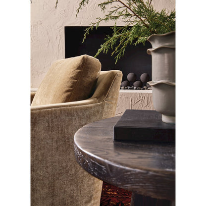 Driftwood Round End Table