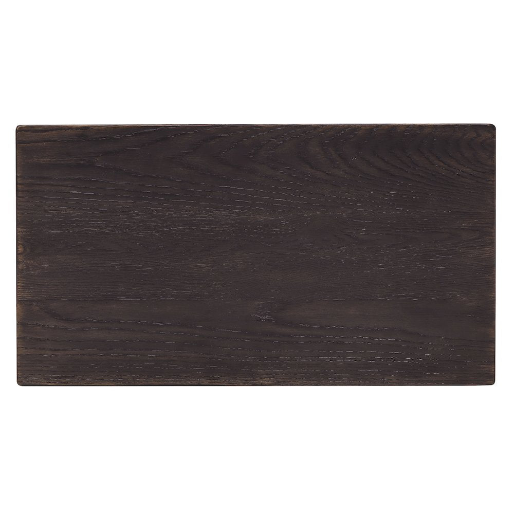 Driftwood Three-Drawer Nightstand