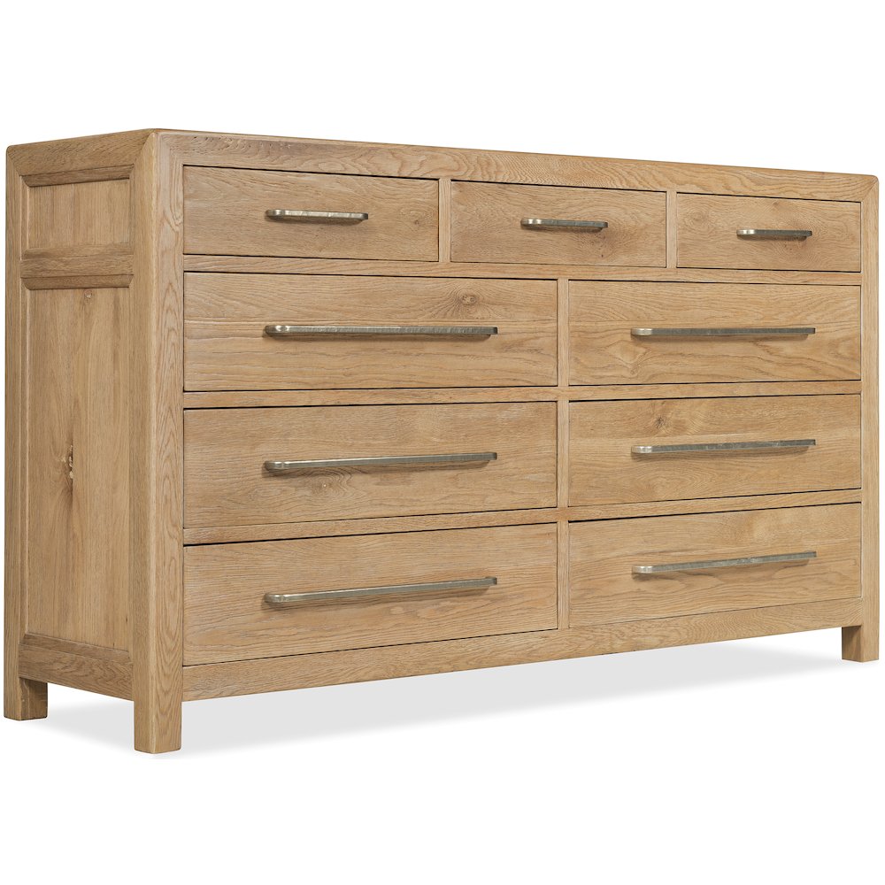 Driftwood Nine-Drawer Dresser