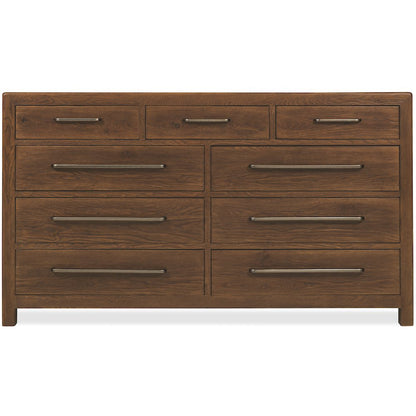 Driftwood Nine-Drawer Dresser