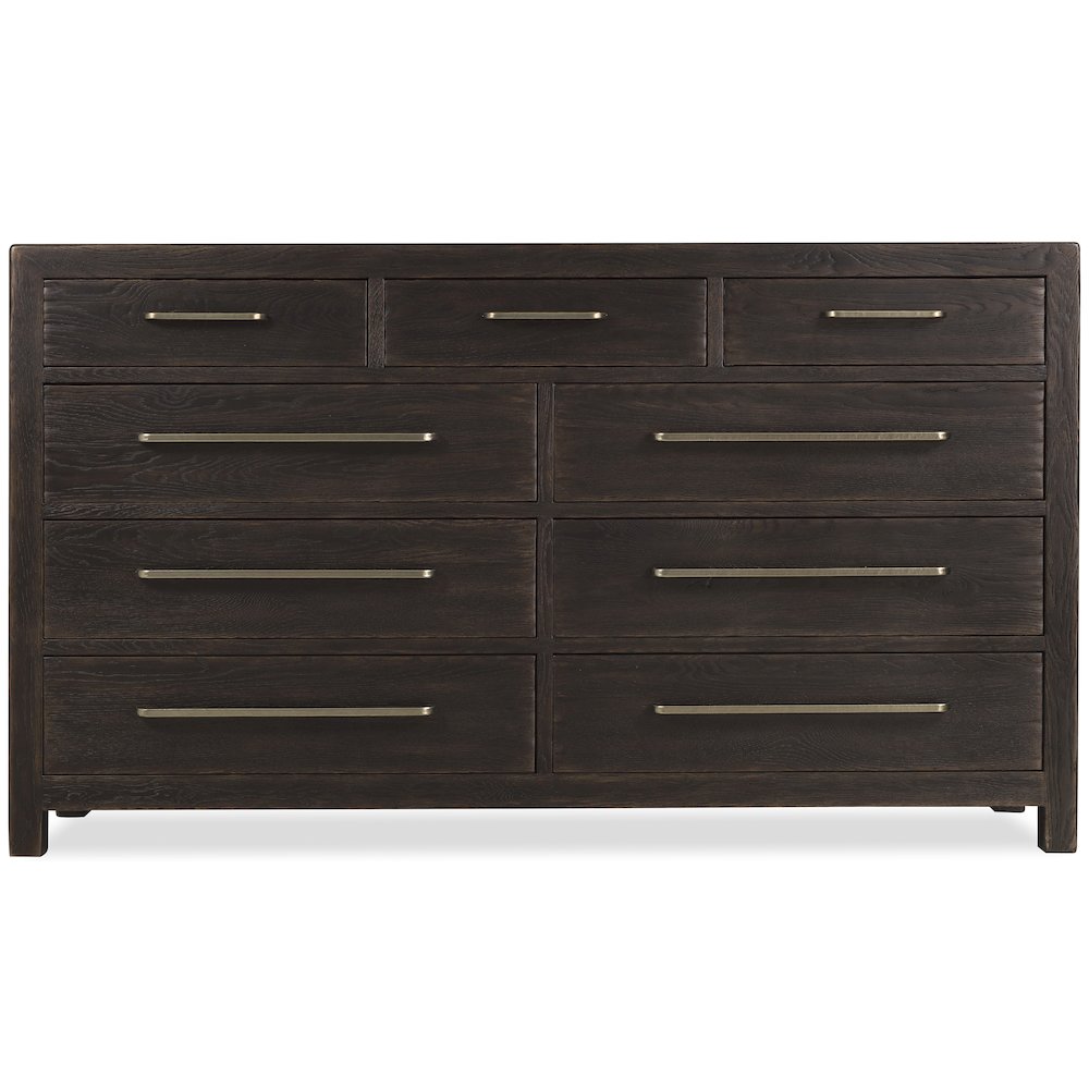 Driftwood Nine-Drawer Dresser