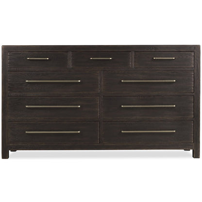 Driftwood Nine-Drawer Dresser