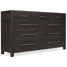 Driftwood Nine-Drawer Dresser