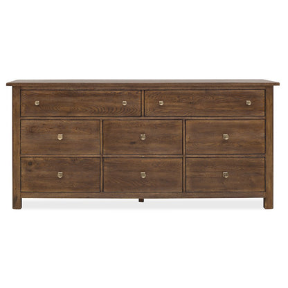 Driftwood Eight-Drawer Dresser
